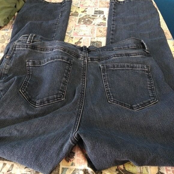 Gloria Vanderbilt Jeans Womens 12 Blue Denim Straight Leg - Picture 8 of 10